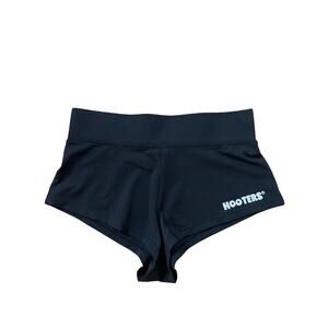 New Women’s Hooters girl uniform Rare cheeky shorts Black size Xs Super sexy